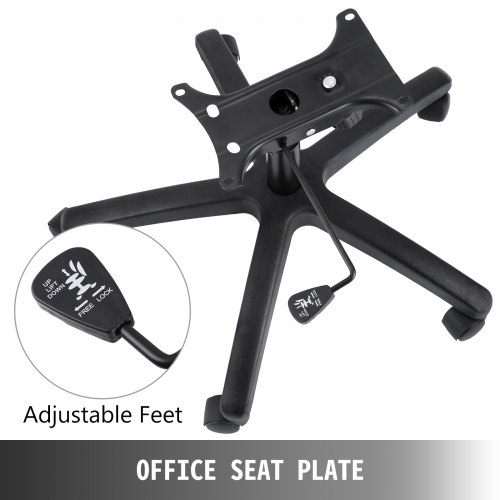 Office Chair Base 28 Swivel, Replacement Office Chair Metal Base Plate