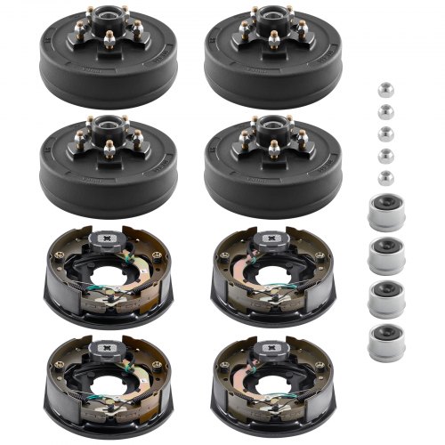 VEVOR Electric Trailer Brake Kit 10 x 2-1/4 in Trailer Brakes for 3500 lbs Axle