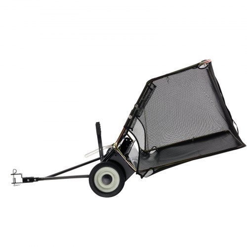 VEVOR 52-Inch Tow Behind Lawn Sweeper 26 Cubic Feet Leaf Grass Collector detail photo 26