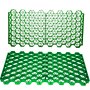 4PCS Permeable Pavers Ground Grid 19x19x1.9" for Grass Parking Lots Access Road