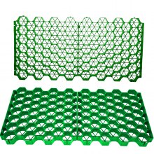 VEVOR 4 PCS Permeable Grass and Gravel Pavers 1.9" Depth Green for Parking Lots
