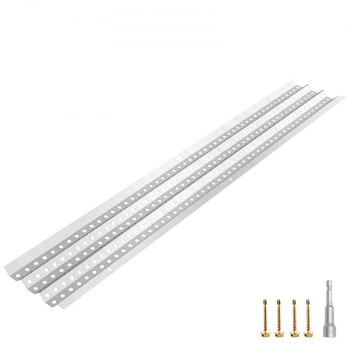 

VEVOR Gutter Screen Cover Gutter Protection Cover Aluminum 5" x 3' Pack of 35