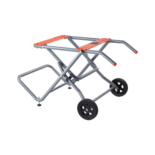 

VEVOR Portable Table Saw Stand with Wheels 158.76 kg Load Capacity Rolling