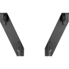 VEVOR Tractor Mounting Brackets 1 1/4" Top Bracket Weld on Quick Attach Adapter Loader Tractors 4/5" Bottom Bracket Attachments Mounting Brackets Pair Fits for John Deere Front Tractor Accessories