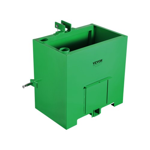 Ballast Box 3 Point Category 1 Tractor Heavy-Duty Thickened Hard Steel Green