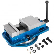 3" Milling Machine Lockdown Vise With 360℃ Swiveling Base High Precision