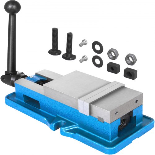 VEVOR Milling Vise 3 Inch,Mill Vise Ductile Iron Precision Lock Down Vise,Heavy Duty Milling Machine Vise,for Milling, Drilling Machine And Precision