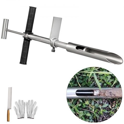 Soil Probe Sampler with Ejector Eject Bore Foot Pedal New Kit 