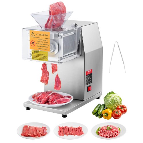 

Electric Meat Cutter Machine 850W Commercial Meat Slicer for Kitchen Restaurant