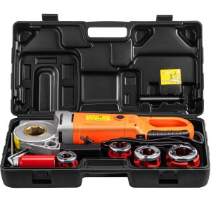 VEVOR Electric Pipe Threader Pipe Threading Machine 2300W 4 Dies 1/2 inch-1 1/4 inch