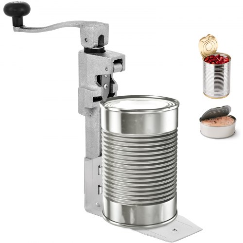 VEVOR Commercial Can Opener, 15.7 inches Tabletop Can Opener, Heavy Duty Manual Table Can Opener for Restaurant Hotel Bar