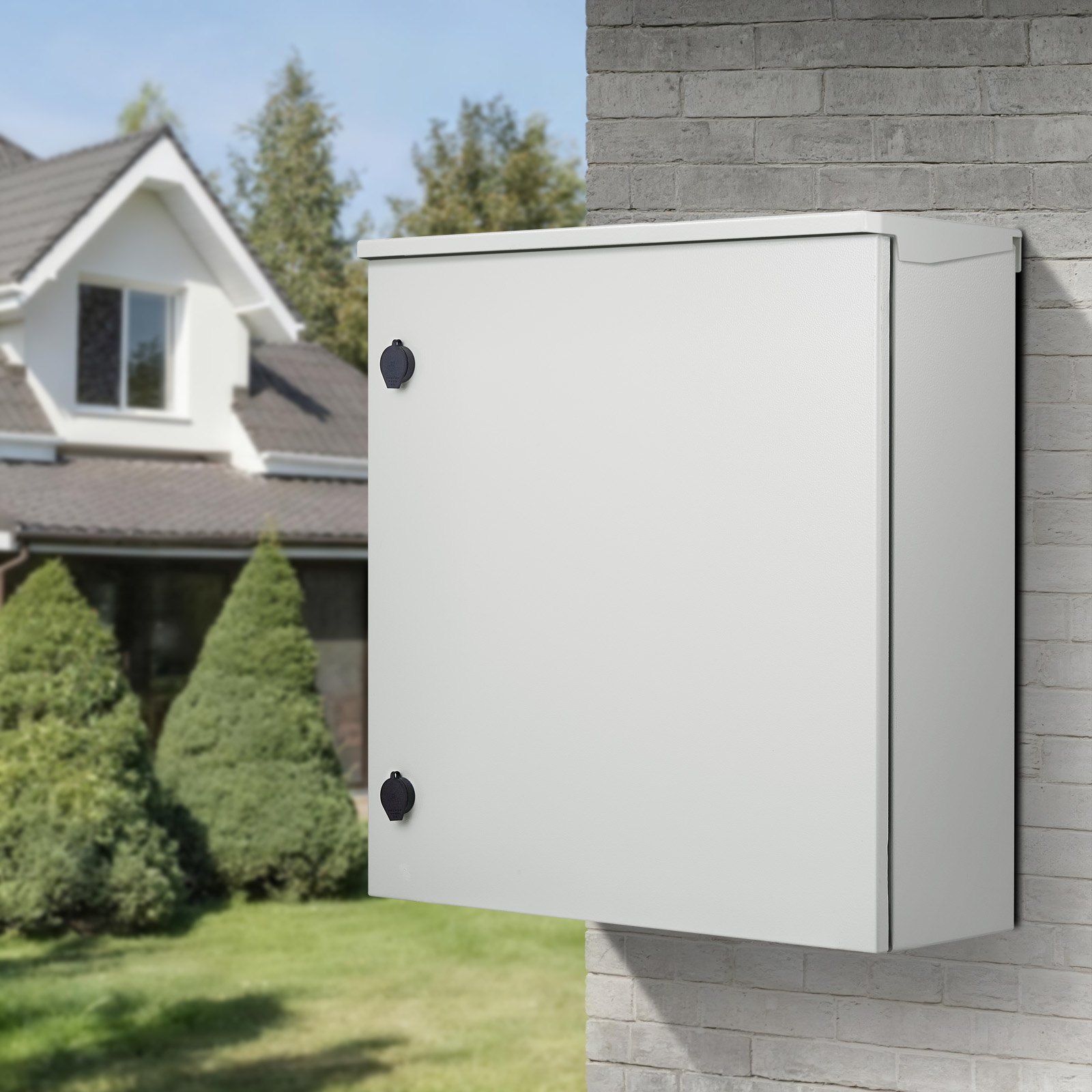 Elektriline terasest korpuse karp NEMA 4 välistingimustes 60x60x20 cm UL, 60 x 60 x 20 cm