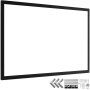 VEVOR 254cm 100'' Projector Screen Fixed Aluminum Frame Home Theatre HD 3D TV