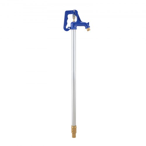 VEVOR Frost Proof Yard Hydrant, 980mm Freeze-Proof Outdoor Water Faucet with 305mm Bury Depth, G 3/4" Pipe Connection & Hose Coupling, No Lead Freezeless Hydrant for Yard Garden Farm Irrigation