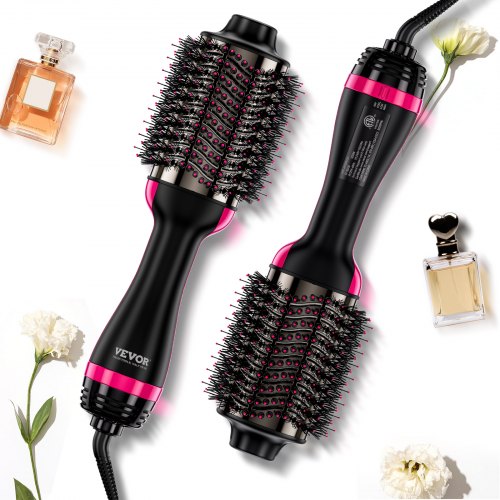 

VEVOR Hair Blow Dryer Brush Ionic Hair Styler Volumizer with 2.95" Oval Barrel