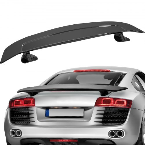 

SKYSHALO GT Wing Car Spoiler, 46.3" Universal Fit, Suits Many Sedans & Coupes, Durable ABS Build, Rear Vehicle Spoiler, Racing Style BGW/JDM Drift, Sleek Gloss Black