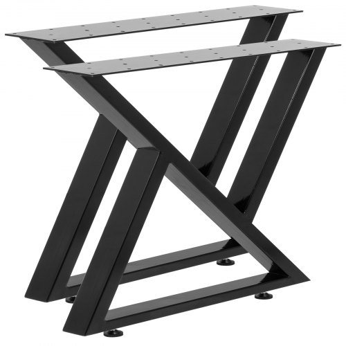 Metal Table Legs 28" Height 28" Width Desk Bench Legs 2pcs ON SALE ADVANCED TECH