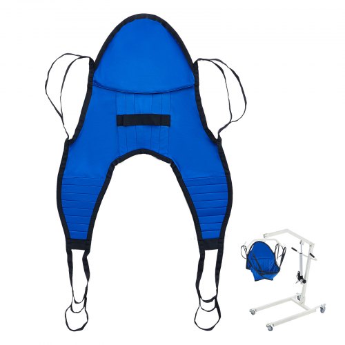 

VEVOR Patient Lift Sling with Head Support Small-Size U Shape Divided Leg Sling