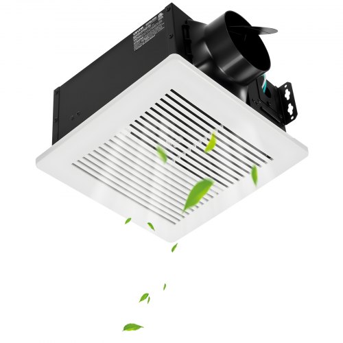 

VEVOR Bathroom Exhaust Fan, 50-80-110 CFM Bathroom Vent, Low-Noise, Premium Motor Ceiling Fan, Standard 4-inch Duct Interface for Laundry Room, Storage Room, Home Ventilation, White