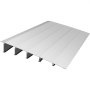VEVOR Transitions Modular Entry Ramp, 5" Rise Door Threshold Ramp, Aluminum Threshold Ramp for Doorways Rated 800lbs Load Capacity, Adjustable Threshold Ramp for Wheelchair, Scooter, and Power Chair