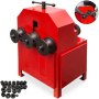 Electric Pipe Tube Bender Multi Function 9 Round & 8 Square Dies With Cover