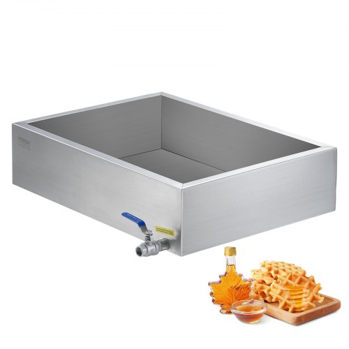 

Maple Syrup Evaporator Pan 304 Stainless Steel with Valve for Home Outdoor