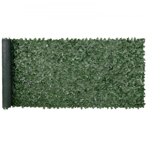 

VEVOR Ivy Privacy Fence, 59 x 158in Artificial Green Wall Screen, Greenery Ivy Fence w/ Mesh Cloth Backing and Strengthened Joint, Faux Hedges Vine Leaf Decoration for Outdoor Garden, Yard, Balcony