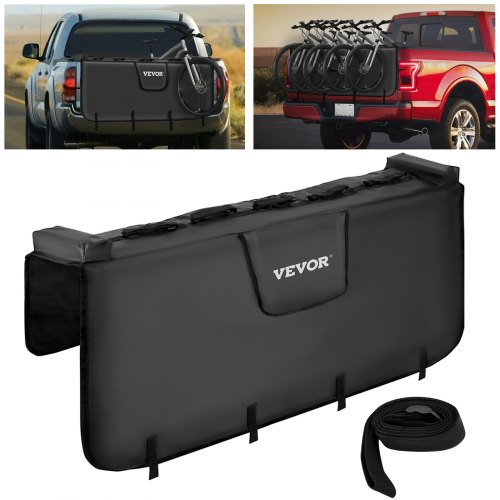 Tailgate Protection Cover Carries UP to 6 Mountain Bikes VEVOR Tailgate Pad for Bikes Upgraded 63 Bike Pickup Pad for Pickup Truck 