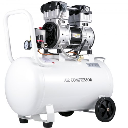 

VEVOR Portable Air Compressor 1 HP, Air Compressor 15.8 Gallon, , Oil Free Air Compressor Steel Tank 750W, Pancake Air Compressor 115 PSI, Ultra Quiet Compressor for Home Repair, Tire Inflation