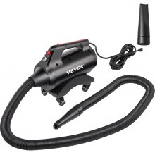 VEVOR Car Dryer Blower 2.1HP,Powerful Car Air blower with 120CFM, 50000FPM, 5-20P (20A) plug Portable Car Dring Blower with 20Ft Flexible Hose, Fit for Small Vehicle or Motorcycle detailing Dryer