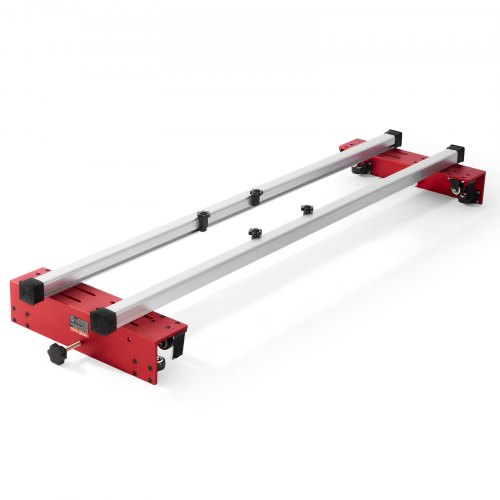 VEVOR Router Sled, 152 cm(60 inches), Portable and Easy to Adjust Slab Flattening Jig, DIY Woodworking Router Sled for Flattening Slabs, Slab Guide Jig Trimming Planing Machine for Wood Flattening, Home DIY