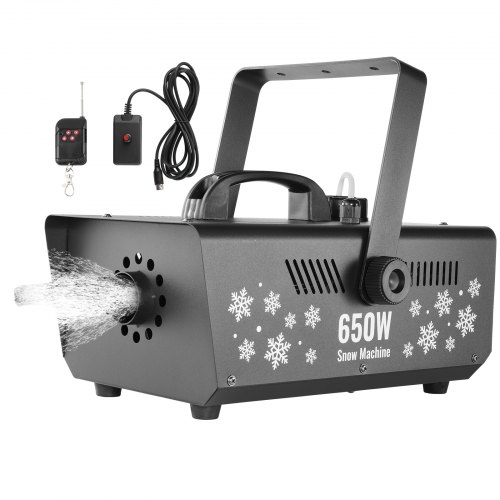 

VEVOR Snow Machine 650W Handheld Hanging Snow Making Machine for Holidays