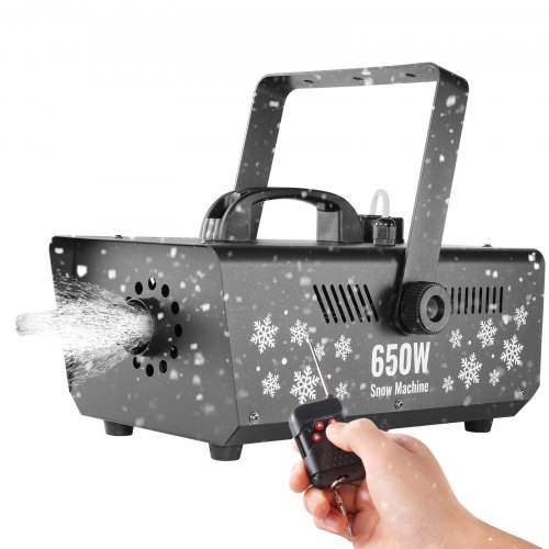 

VEVOR Snow Machine 650W Handheld Hanging Snow Making Machine for Holidays