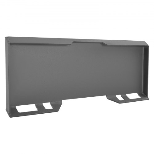 VEVOR 3/8 in Skid Steer Mount Plate, Universal Quick Attach Mount Plate, Easy to Bolt, 7000lbs Load Capacity, Heavy Duty Steel Loader Plates Compatible with Kubota Bobcat Skid Steers & Tractors