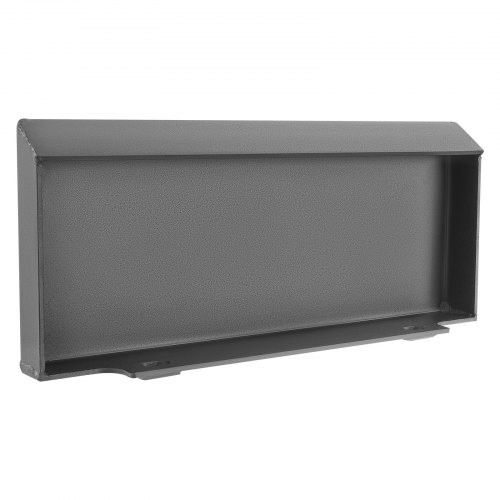 

VEVOR 1/4 in Skid Steer Mount Plate with 2" Receiver Hitch, Universal Quick Attach Mount Plate, 1500lbs Capacity, Heavy Duty Steel Loader Plates Compatible with Toro Dingo Skid Steers & Tractors