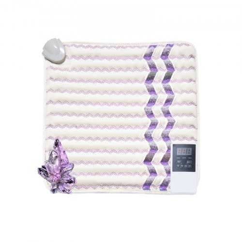 

Far Infrared Heating Pad Amethyst Gemstones Heating Mat with Negative Ions