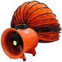 Dust Fume Extractor/Ventilation Fan 12" (300MM) + 5M Flexible Ducting