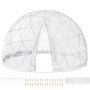 Garden Dome Bubble Tent 9.5ft Greenhouse Dome PVC Garden igloo Geodesic Dome Kit