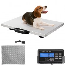 Livestock Vet Scale Dog Scales 400lbs 20.5x16.5" Animal Scale For Small Breed
