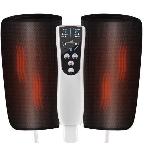 

VEVOR Leg Massager with Heat, Air Compression Calf Massager with 3 Modes & 3 Intensities, 2 Heating Levels, Calf Wraps Massager with Handheld Controller for Leg Circulation and Swelling Pain Relief