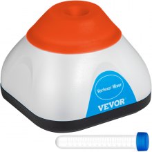 VEVOR Vortex Mixer, 6000RPM Mini Vortex Mixer Shaker, Touch Function Scientific Lab Vortex Shaker, Mix Up to 50ML, 6mm Orbital Diameter for Test Tube, Nail Polish, Eyelash Adhesives, Paint
