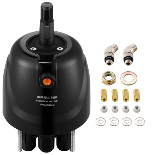 

VEVOR Outboard Hydraulic Steering Pump Helm 300 HP Hydraulic Pump HH5271-3 for Cruisers Runabouts Boats