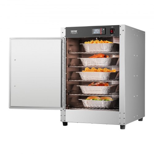 

VEVOR Hot Box Food Warmer 5-Tier Concession Warming Cabinet with Water Tray