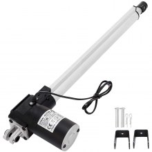 14" Stroke Linear Actuator Dc 12v Electric Motor 6000n Auto Medical On