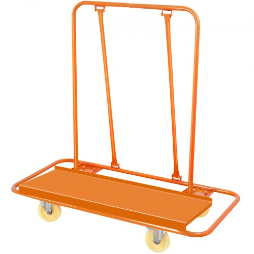 Drywall Cart Plaster Board Wheeled Trolley 1360kg Durable Panel Casters