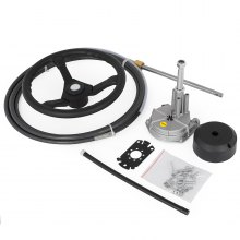 Ss13712 12 Quick Connect Rotary Steering Package With 13" Wheel