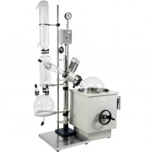 20l Rotary Evaporator Set Rotovap Hand Lift For Evaporation Borosilicate Glass