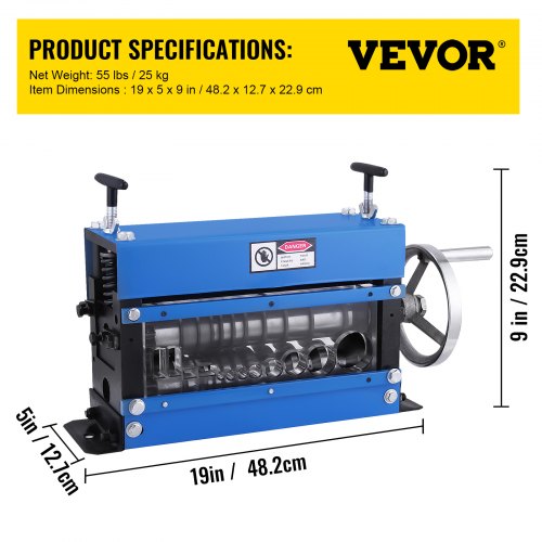 Copper Wire Stripping Machine Cable Stripper Manual 