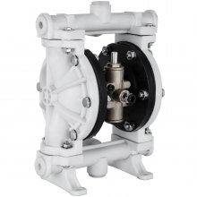 Air-Operated Double Diaphragm Pump 115PSI 1/2" Inlet/Outlet 304 Stainless Steel 