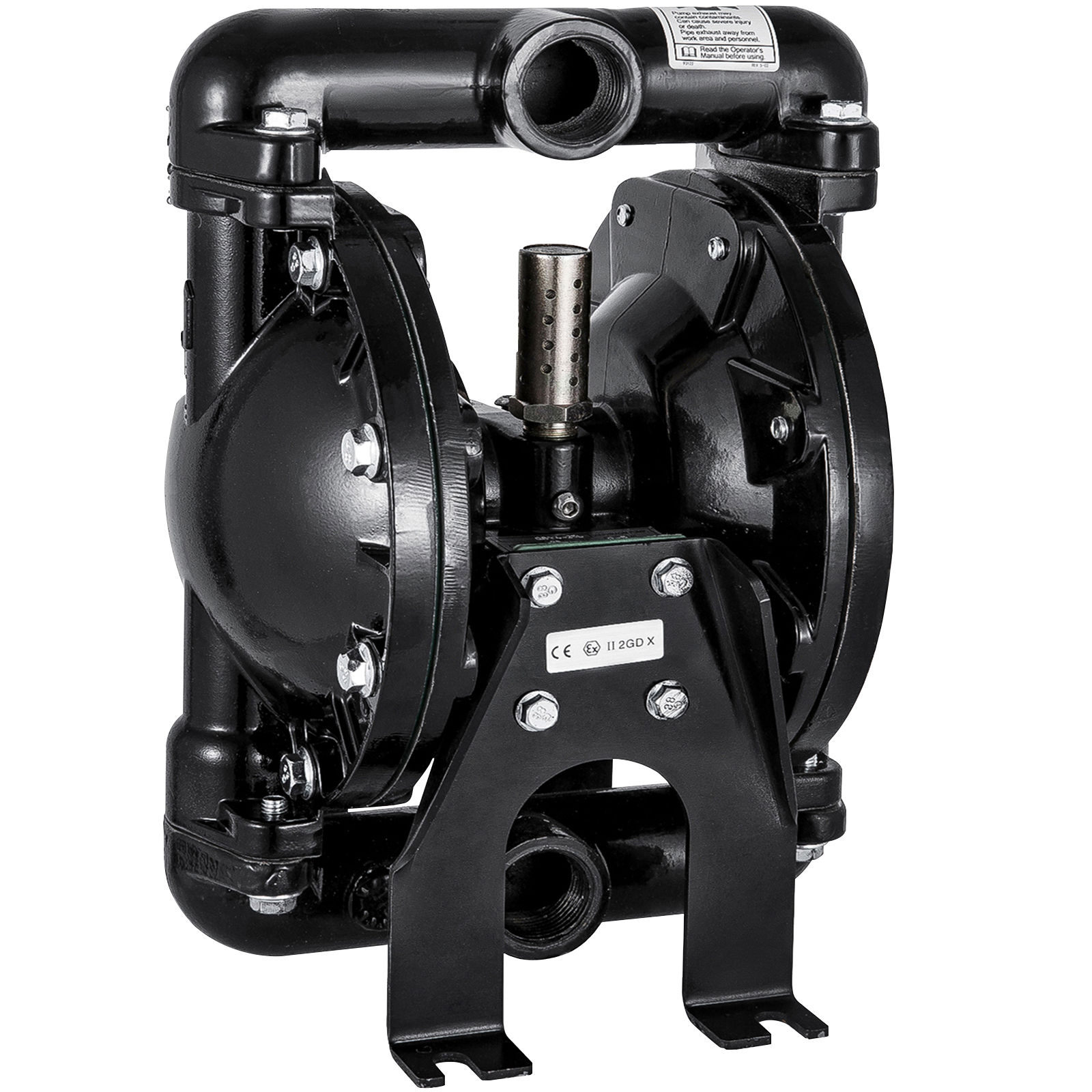 Air-operated Double Diaphragm Pump 1" Inlet Outlet Petroleum Fluids 35gpm 120psi от Vevor Many GEOs